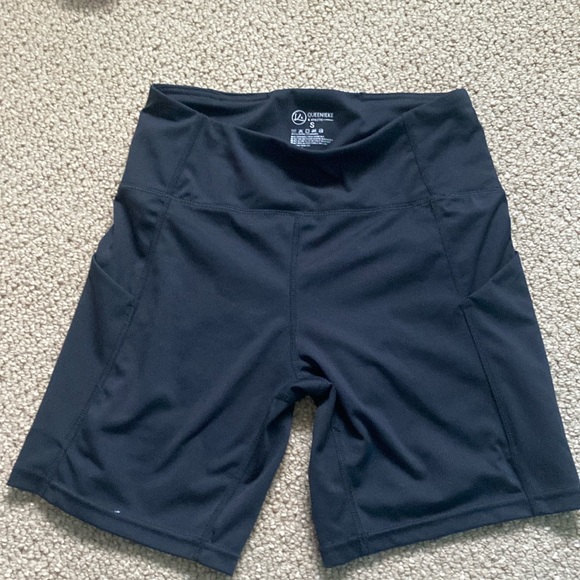 Black long biker shorts - Picture 1 of 3